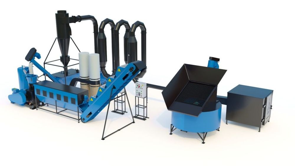 Utilaje productie Peleti pentru foc/Furaje animale, linie completă