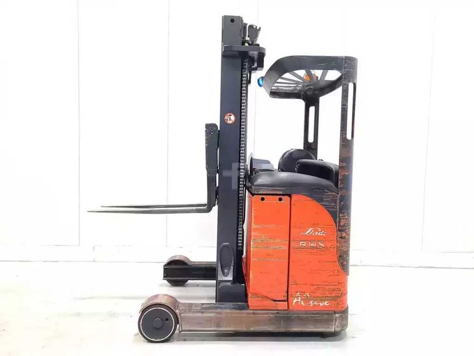 Reach-truck Linde R14 - 1.400 kg – TRIPLEX – 2006 / ISCIR