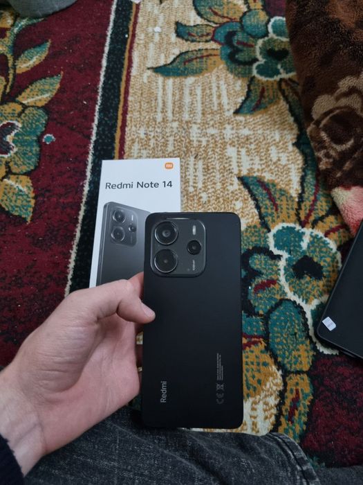 Redmi note 14  Qora