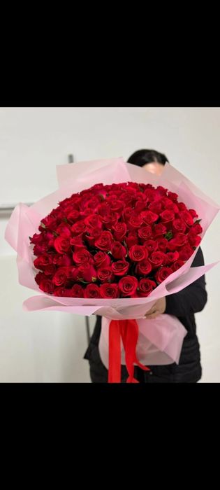 51 роза 22000тг!