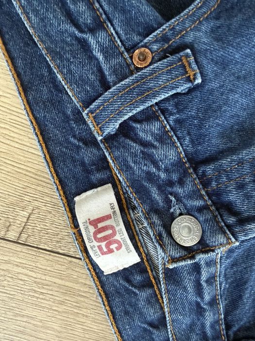 Blugi LEVIS 501 Albastru 2011 Barbati | Marime 36 x 34 (Talie 93 cm)