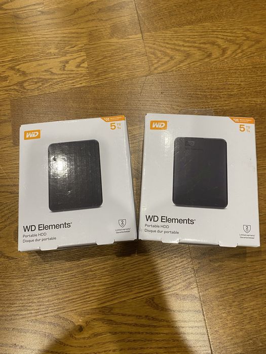 Western Digital Elements 2.5 5TB USB 3.0 (WDBU6Y0050BBK-WESN)