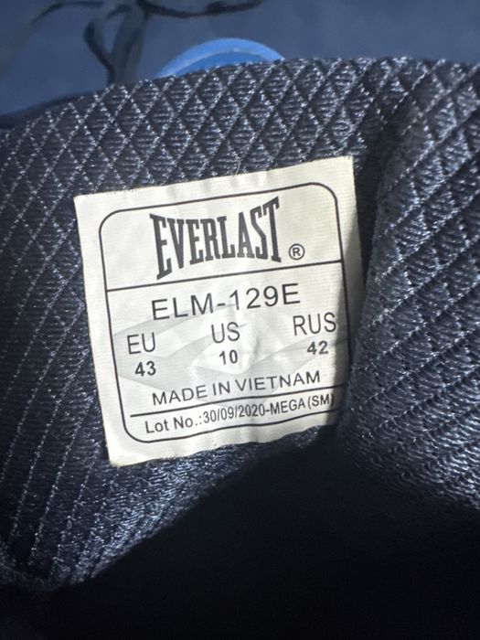 Боксерки Everlast, синие, оригинальные