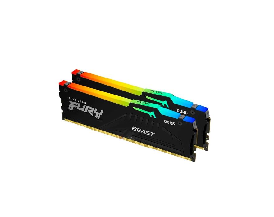 ' Память Kingston FURY DDR5 32GB (2x16GB) 5600MHz RGB