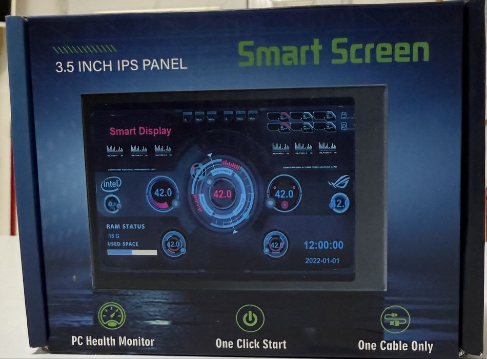 Smart screen 3.5 inchi IPS Panel usb C