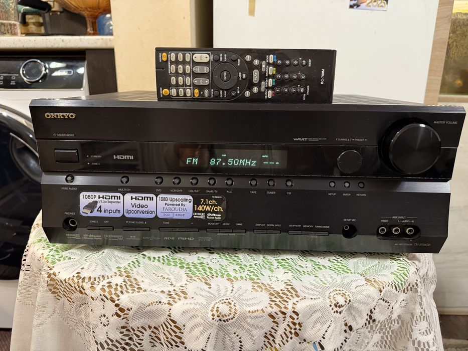 Onkyo TX-SR606 като нов Ресивър