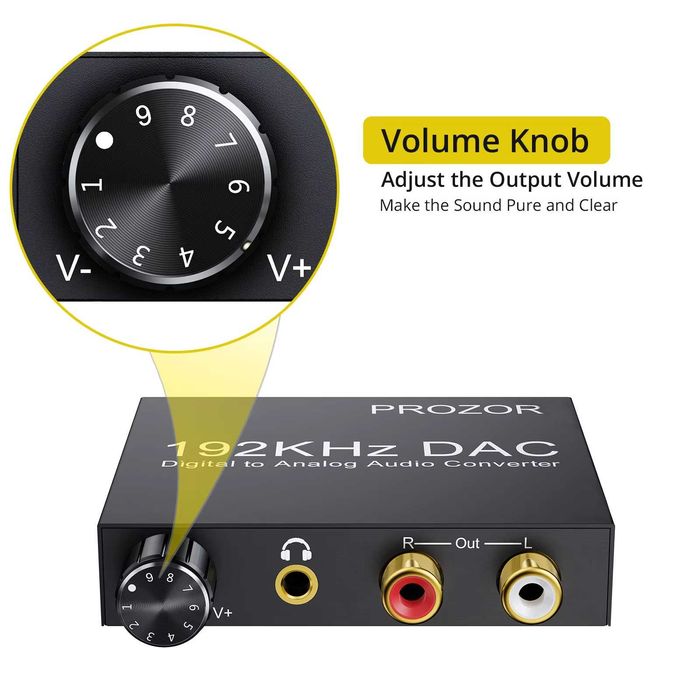 Цифрово аналогов преобразувател Prozor 192kHz DAC + Гаранция