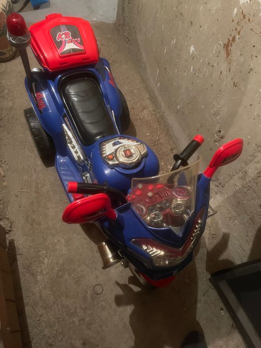 Детски електрически мотор за двама