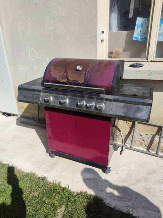 Газово барбекю с котлон и вентил