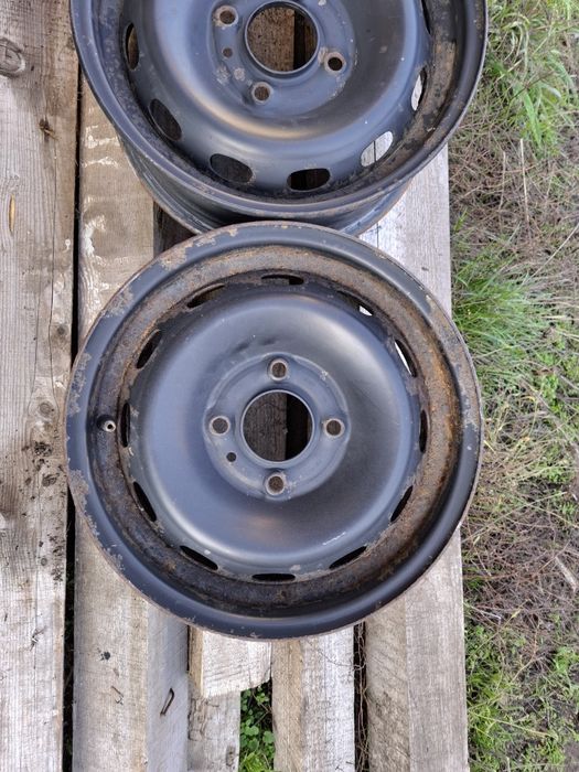 2 бр  джанти за Пежо и Ситроен 4x108 13 цола 5 J*ЕТ 20*ц.о 65,1 мм