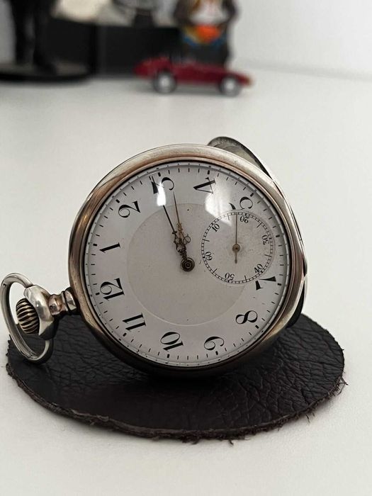Ceas vechi de buzunar Zenith Grand Prix Paris 1900 argint Iasi