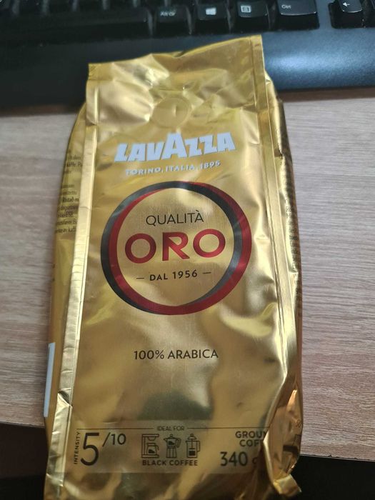 Cafea Lavazza macinata ORO 340g – aurie