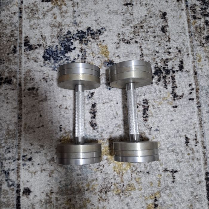 Гантели стальные