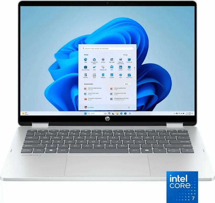 HP OMNIBOOK 5 FLIP 14-FP0023DX CORE 7-150U 16GB 512/14"2KIPS TOUCH+box