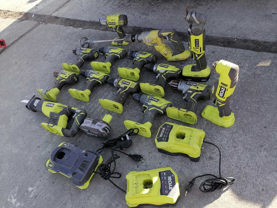 Colecție Ryobi 18V toate functionale