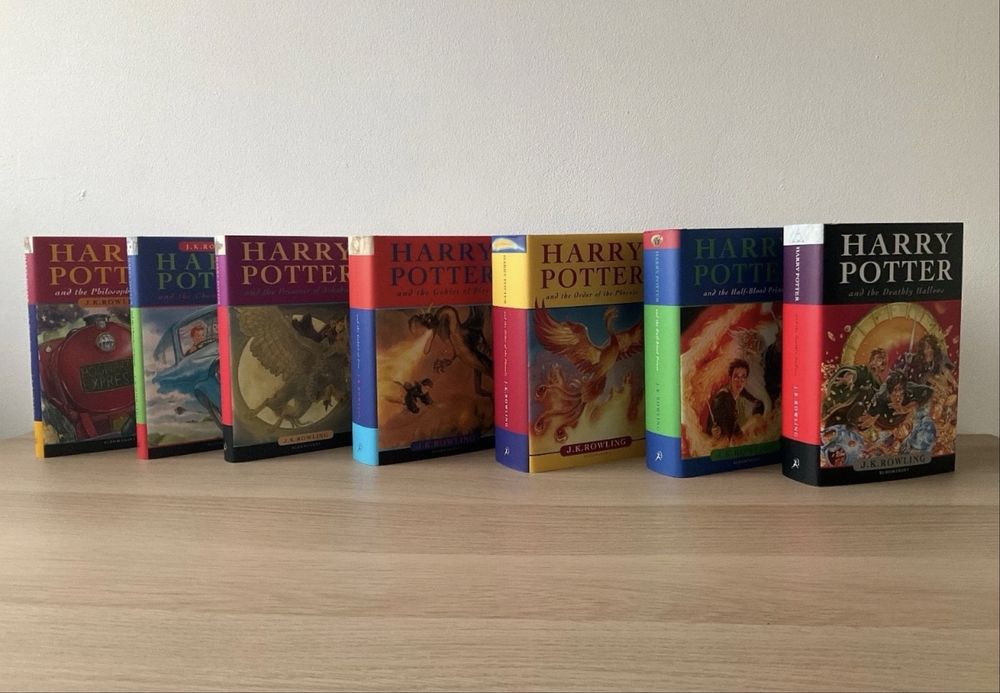Harry Potter – Set complet 1–7 în limba engleză | Bloomsbury | Hardcover