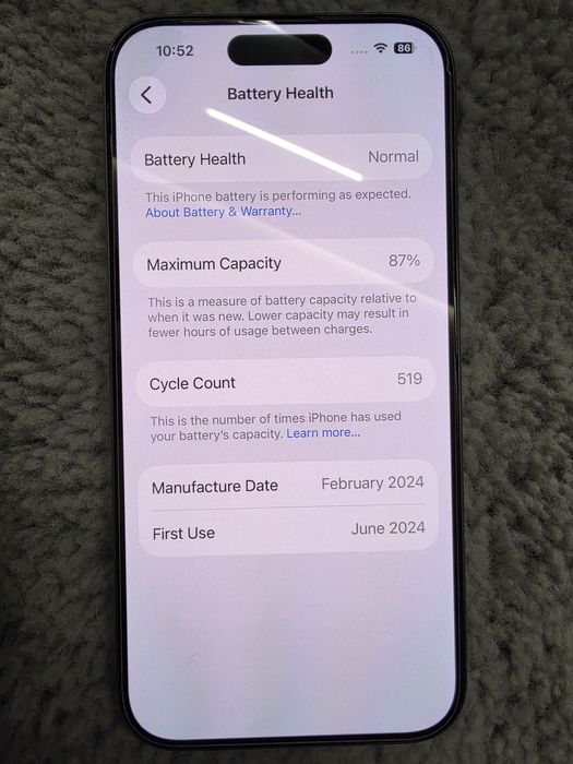 Iphone 15 Pro Grey