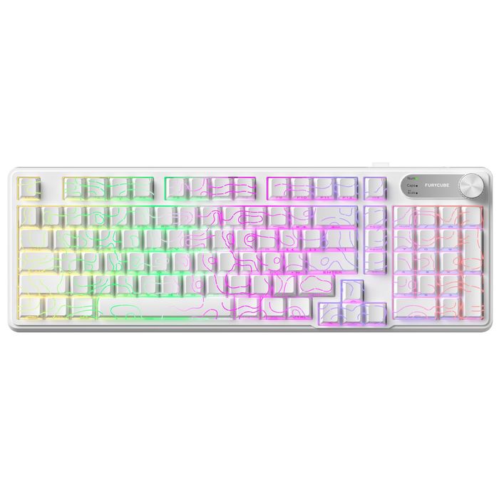 Мембранная водонепроницаемая клавиатура FURYCUBE IP98   Проводная