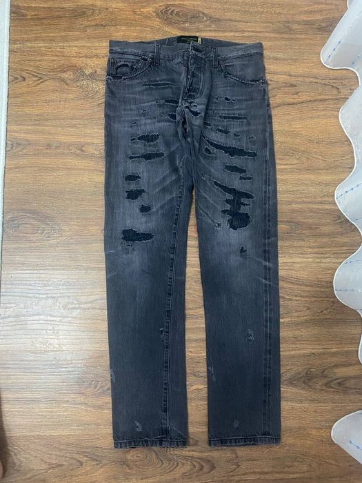 Джинсы Dolce Gabbana Gold14 Слим