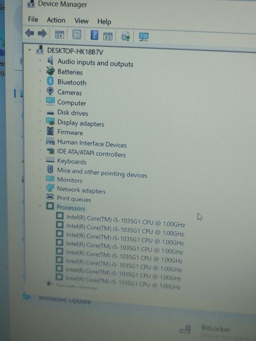 Laptop Lenovo V15 - i5-1035G1/ 12gb DDR4 /256gb nvme/ Baterie 2h