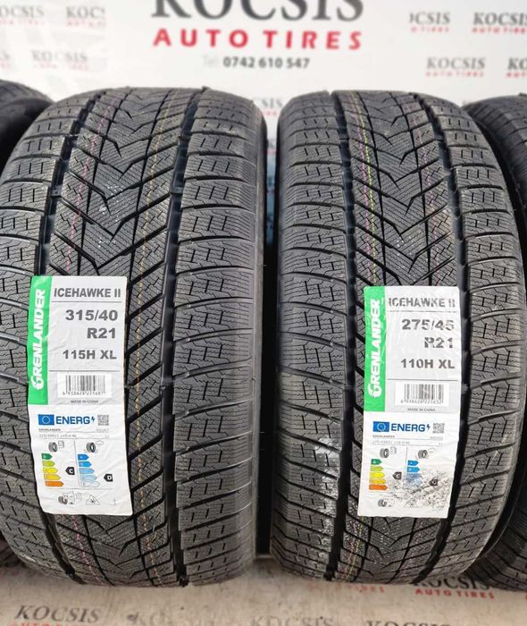 SET Anvelope noi Iarna - 275 45 21 cu 315 40 21 - GRENLANDER (GLE)