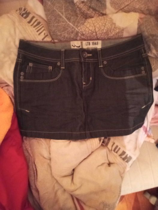 Дънкова къса пола