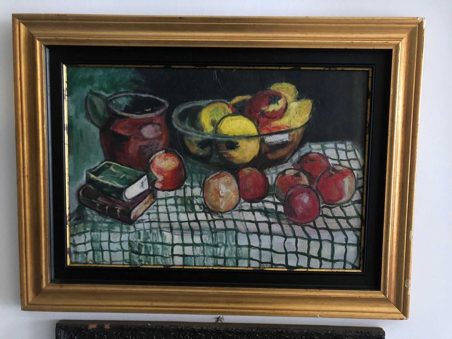 Tablou vechi,pictura in ulei!