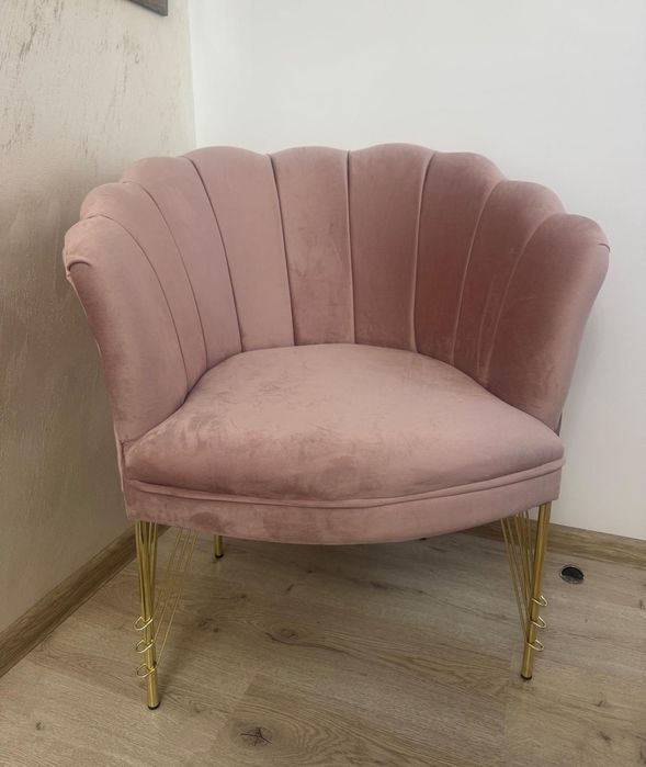 Fotoliu, catifea roz pudra
Demifotoliu Atoll,