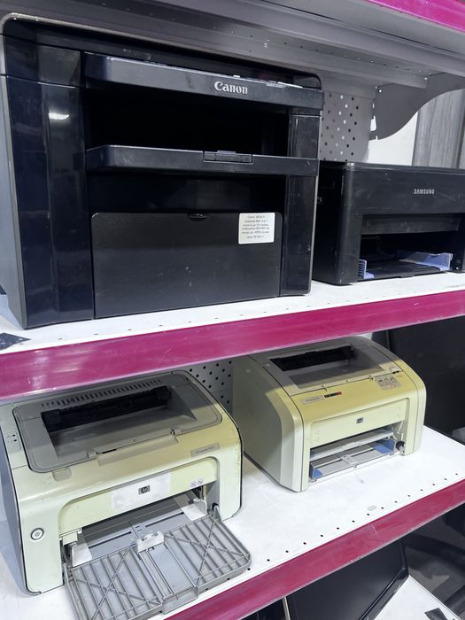 Принтеры офисные Canon, HP
