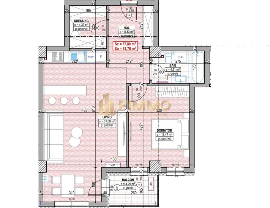 Apartamente tip 2.7 | 62mp | Bloc nou | Traian Vuia | ID:1139