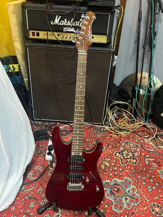 6-струнна електрическа китара + усилвател