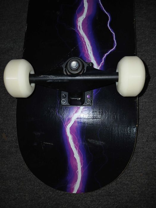 Skateboard LAYENNE 79x20 cm, 7 straturi, ABEC-11, adulti/copii
