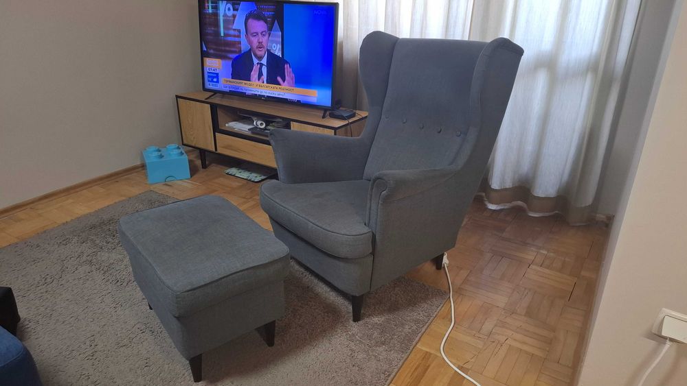 Кресло с табуретка Икеа