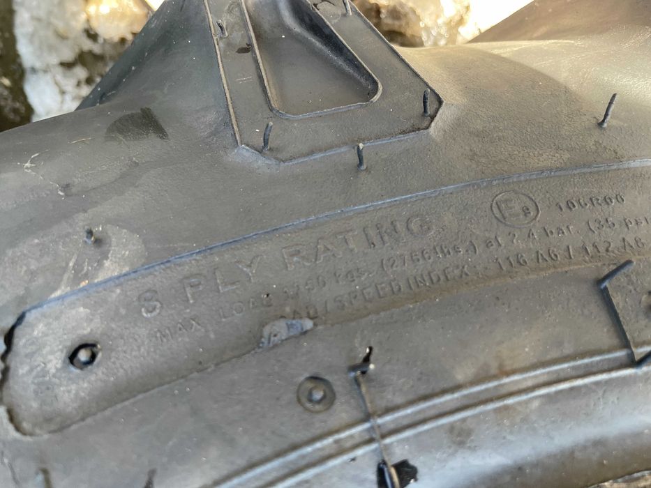 11.2-24 MRL Cauciucuri noi agricole de tractor fata cu 8PR