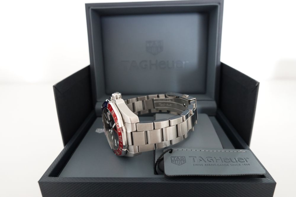 Ceas Tag Heuer Aquaracer GMT Pepsi 43 mm- Full Set