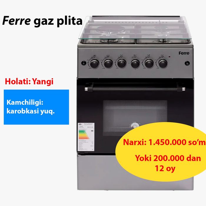 Kuler, gaz plita, printer