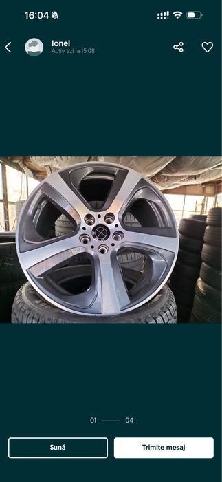 Anvelope iarna M+S 255 50 19 ca noi bmw r19 x5 f15 f16 suv e70 6 7 mm