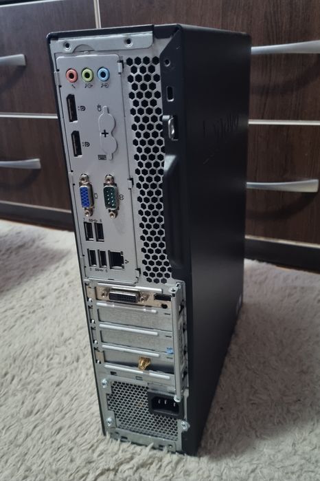 Unitate PC Office Lenovo m910s SFF: i5 6500/8GB RAM/GT730 2GB/SSD 256GB NVME/WIFI/RW