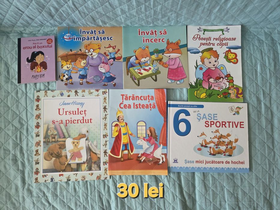 Vând Cărți pentru copii ,povesti si activități