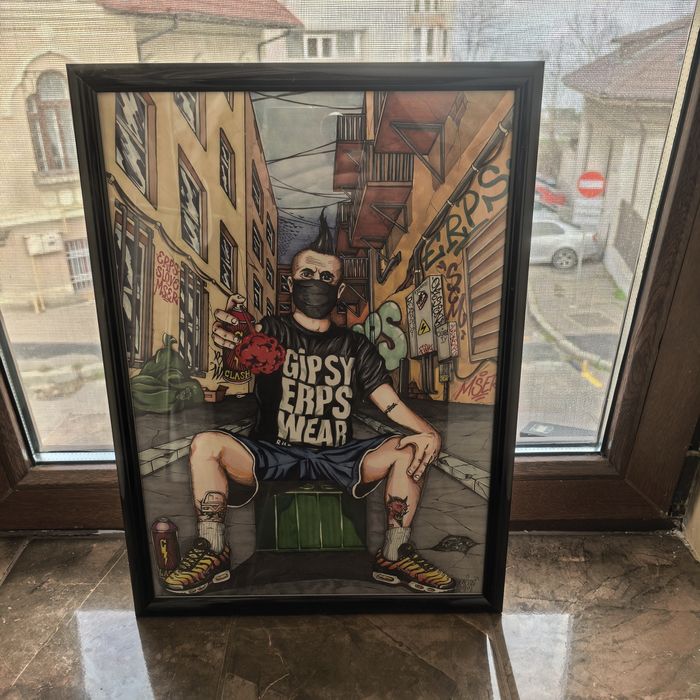 Poster ERPS semnat în 2020. Inramat