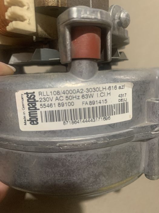 Ventilator pentru centrala