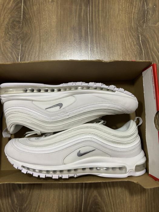Маратонки Nike Air Max 97 “Triple White”  - размер 49.5