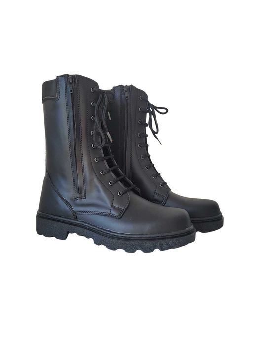 Bocanci din piele militari jandarmi pompieri de la producator