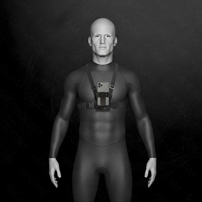 Нагръдник за GoPro, DJI, Insta360 и телефони - GARV Dual Pro 360