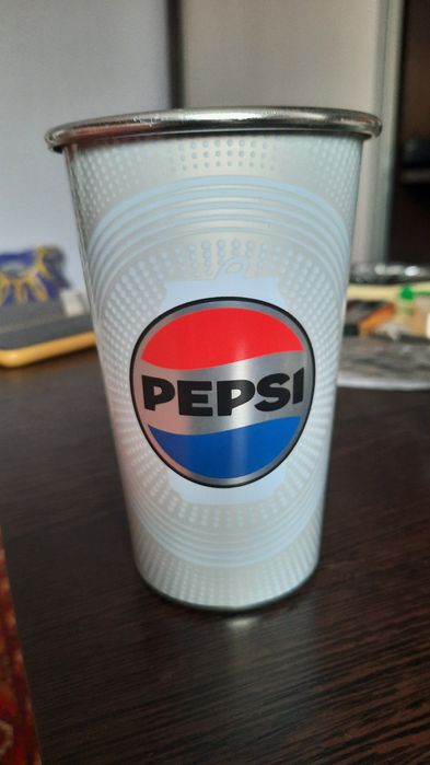 Кружка  Pepsi металл.