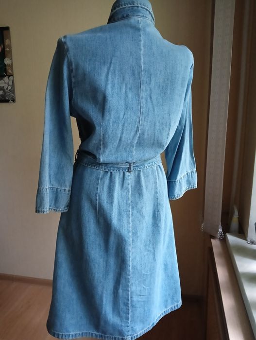 Джинсовое платье