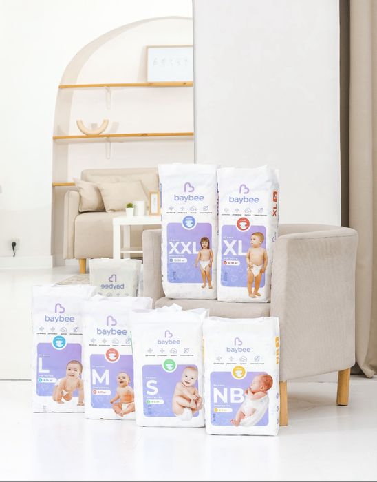 Подгузники, капсулы для стирки, прокладки