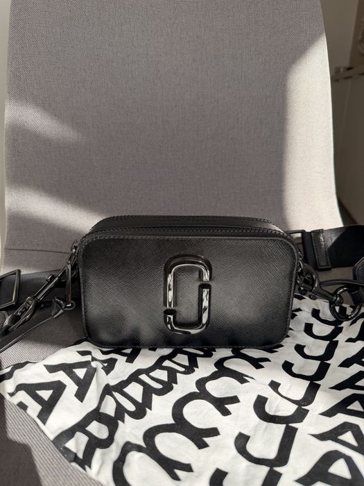 Geanta Marc Jacobs The Snapshot – Original, Piele, Negru – Stare Perfectă