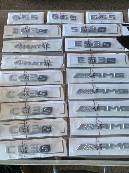 Шильдики для Mercedes
