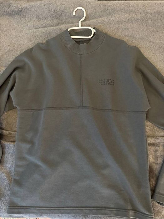 Свитшот MM6 Maison Margiela с воротником, Оригинал.